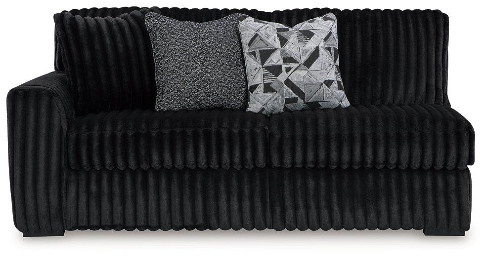 Midnight-Madness Sectional Sofa with Chaise - Bill's Discount Center (Bradenton, FL)