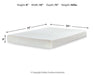 Chime 8 Inch Memory Foam Mattress in a Box - Bill's Discount Center (Bradenton, FL)