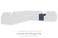 Modmax Sectional with Audio System - Bill's Discount Center (Bradenton, FL)