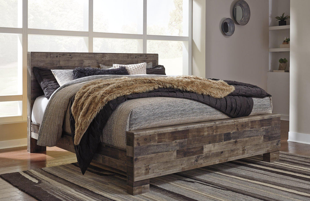 Derekson Bed with 2 Side Storage - Bill's Discount Center (Bradenton, FL)