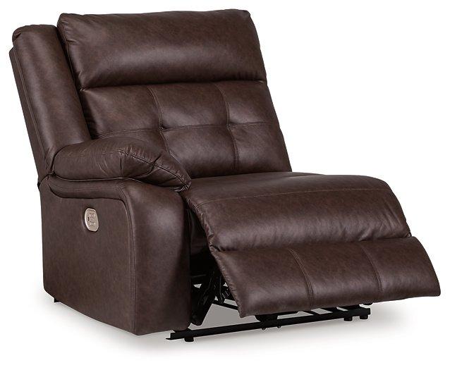 Punch Up Power Reclining Sectional Loveseat with Console - Bill's Discount Center (Bradenton, FL)