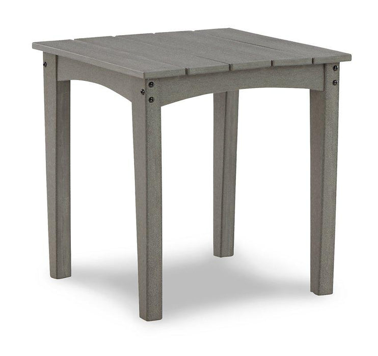 Visola Outdoor Adirondack Chair Set with End Table - Bill's Discount Center (Bradenton, FL)