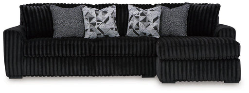 Midnight-Madness Sectional Sofa with Chaise - Bill's Discount Center (Bradenton, FL)