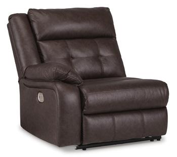 Punch Up Power Reclining Sectional Loveseat with Console - Bill's Discount Center (Bradenton, FL)