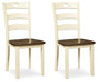 Woodanville Dining Chair Set - Bill's Discount Center (Bradenton, FL)