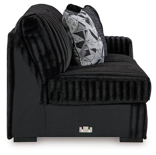 Midnight-Madness Sectional Sofa with Chaise - Bill's Discount Center (Bradenton, FL)
