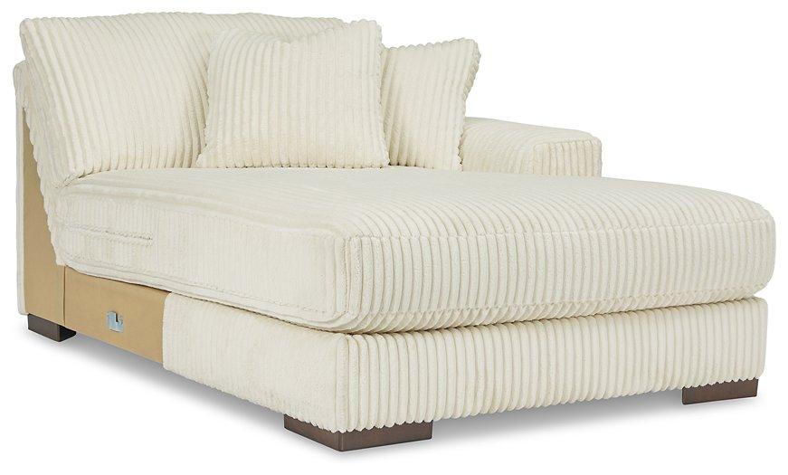 Lindyn Sectional with Double Chaise - Bill's Discount Center (Bradenton, FL)