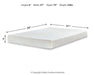 Chime 8 Inch Memory Foam Mattress in a Box - Bill's Discount Center (Bradenton, FL)