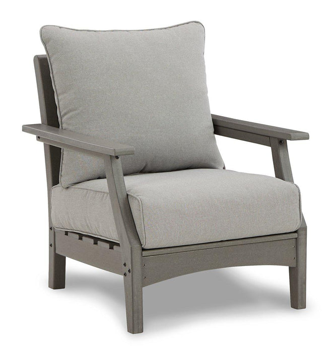 Visola Outdoor Sofa and Loveseat Set - Bill's Discount Center (Bradenton, FL)