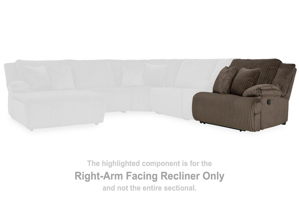 Top Tier Sectional Sofa Chaise - Bill's Discount Center (Bradenton, FL)