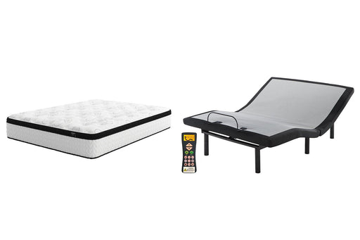 Chime 12 Inch California King Hybrid Mattress Package - Bill's Discount Center (Bradenton, FL)
