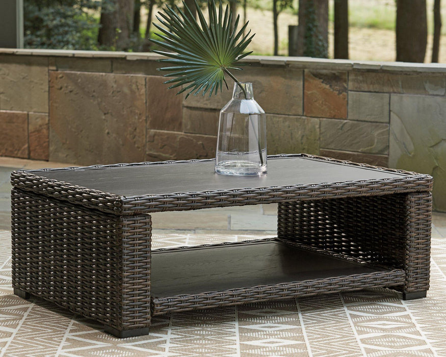 Grasson Lane Outdoor Occasional Table Set - Bill's Discount Center (Bradenton, FL)