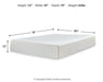 Chime 12 Inch Memory Foam Mattress in a Box - Bill's Discount Center (Bradenton, FL)