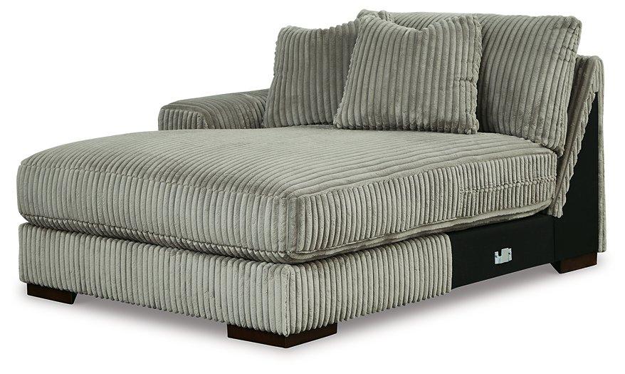 Lindyn Sectional with Double Chaise - Bill's Discount Center (Bradenton, FL)