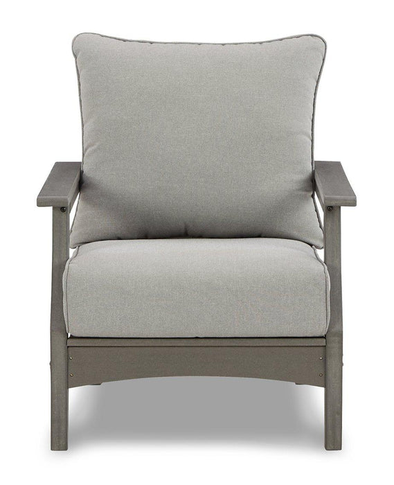 Visola Outdoor Sofa and Loveseat Set - Bill's Discount Center (Bradenton, FL)
