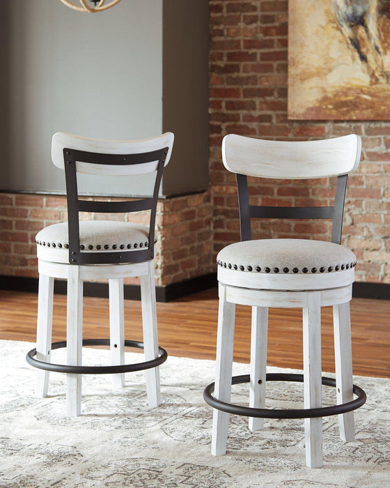Valebeck Counter Height Bar Stool - Bill's Discount Center (Bradenton, FL)