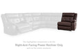 Punch Up Power Reclining Sectional Loveseat with Console - Bill's Discount Center (Bradenton, FL)