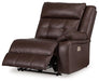 Punch Up Power Reclining Sectional Loveseat with Console - Bill's Discount Center (Bradenton, FL)