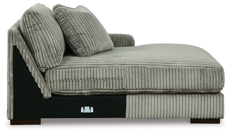Lindyn Sectional with Double Chaise - Bill's Discount Center (Bradenton, FL)