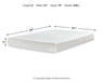 Chime 8 Inch Memory Foam Mattress in a Box - Bill's Discount Center (Bradenton, FL)