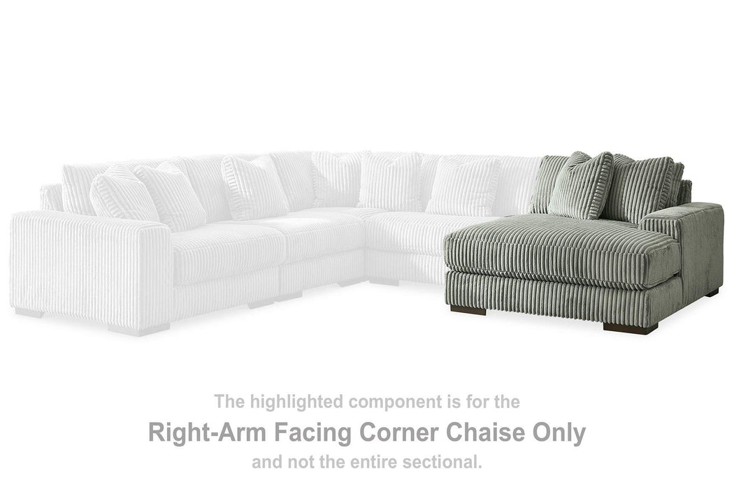 Lindyn Sectional with Double Chaise - Bill's Discount Center (Bradenton, FL)