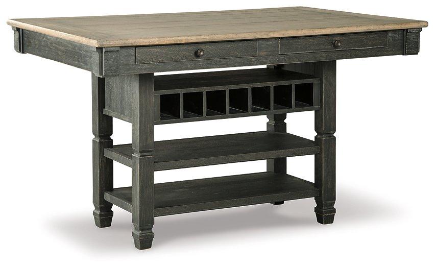 Tyler Creek Counter Height Dining Set - Bill's Discount Center (Bradenton, FL)