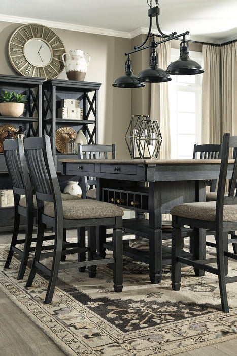 Tyler Creek Counter Height Dining Set - Bill's Discount Center (Bradenton, FL)