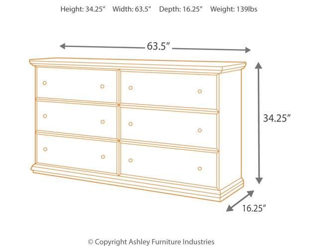 Maribel Dresser and Mirror - Bill's Discount Center (Bradenton, FL)