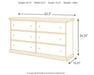 Maribel Dresser and Mirror - Bill's Discount Center (Bradenton, FL)