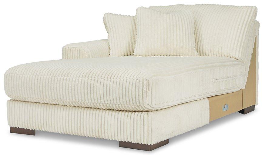 Lindyn Sectional with Double Chaise - Bill's Discount Center (Bradenton, FL)