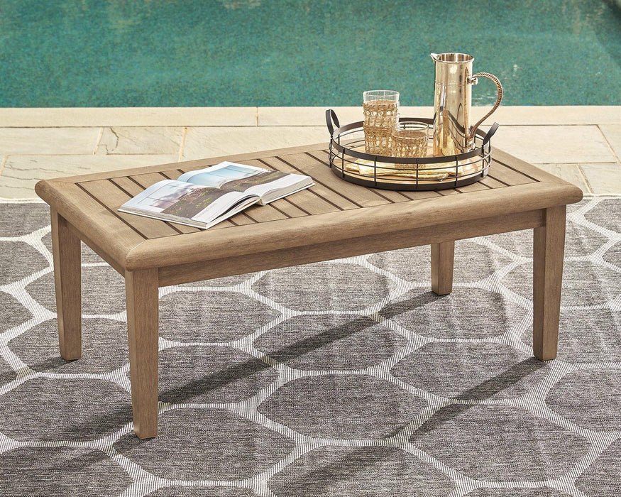 Gerianne Outdoor Occasional Table Set - Bill's Discount Center (Bradenton, FL)