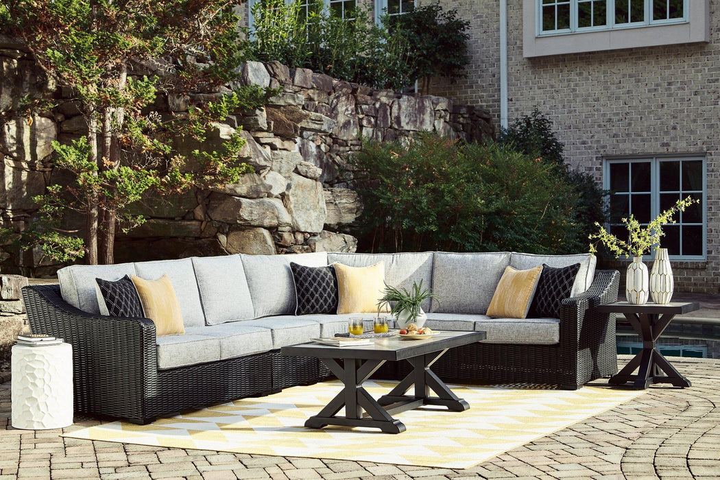 Beachcroft Outdoor Sectional - Bill's Discount Center (Bradenton, FL)