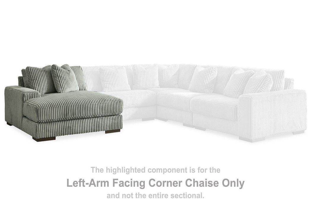 Lindyn Sectional with Double Chaise - Bill's Discount Center (Bradenton, FL)