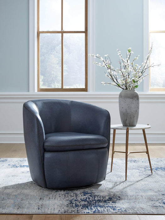 Kierreys Swivel Accent Chair - Bill's Discount Center (Bradenton, FL)