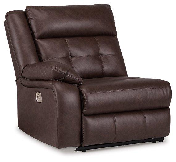 Punch Up Power Reclining Sectional Loveseat with Console - Bill's Discount Center (Bradenton, FL)
