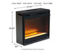 Wildenauer 76" TV Stand with Electric Fireplace - Bill's Discount Center (Bradenton, FL)