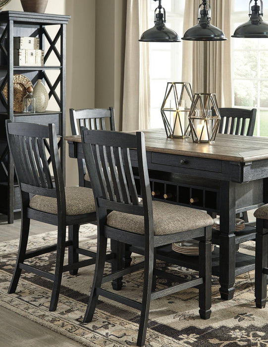 Tyler Creek Counter Height Dining Set - Bill's Discount Center (Bradenton, FL)