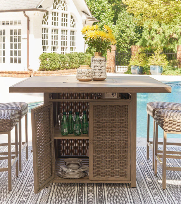 Walton Bridge Outdoor Dining Set - Bill's Discount Center (Bradenton, FL)