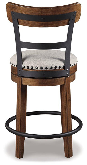 Valebeck Counter Height Bar Stool - Bill's Discount Center (Bradenton, FL)