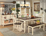 Whitesburg Dining Set - Bill's Discount Center (Bradenton, FL)