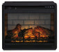 Wildenauer 76" TV Stand with Electric Fireplace - Bill's Discount Center (Bradenton, FL)