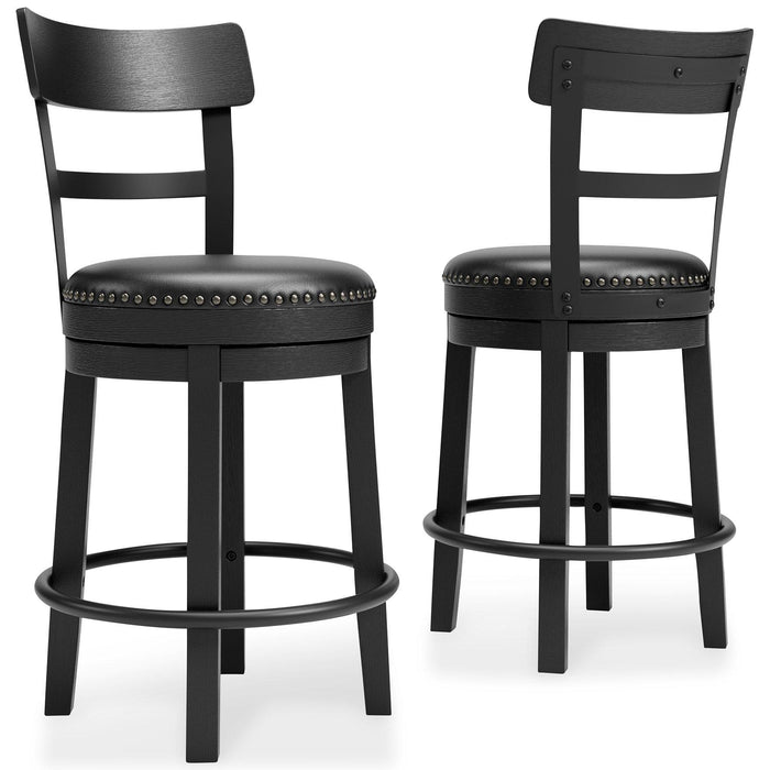 Valebeck Counter Height Bar Stool - Bill's Discount Center (Bradenton, FL)