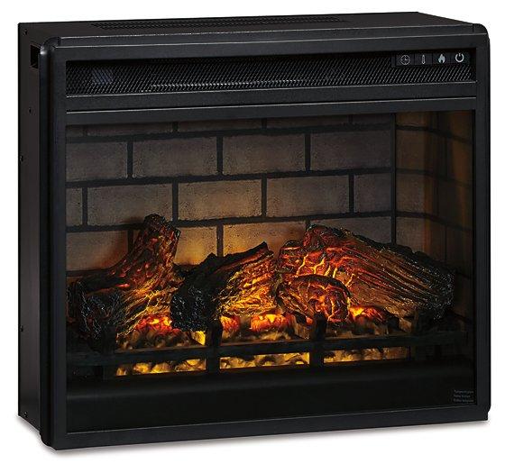 Wildenauer 76" TV Stand with Electric Fireplace - Bill's Discount Center (Bradenton, FL)