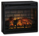 Wildenauer 76" TV Stand with Electric Fireplace - Bill's Discount Center (Bradenton, FL)