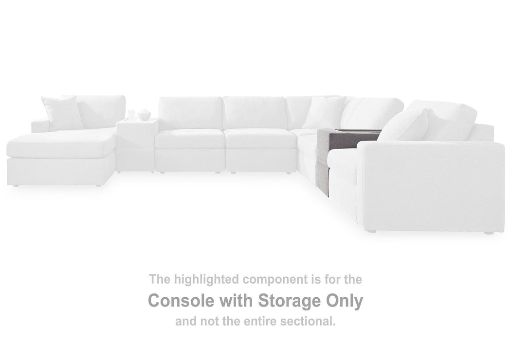 Modmax Balanced Sectional with Audio and Storage Consoles - Bill's Discount Center (Bradenton, FL)