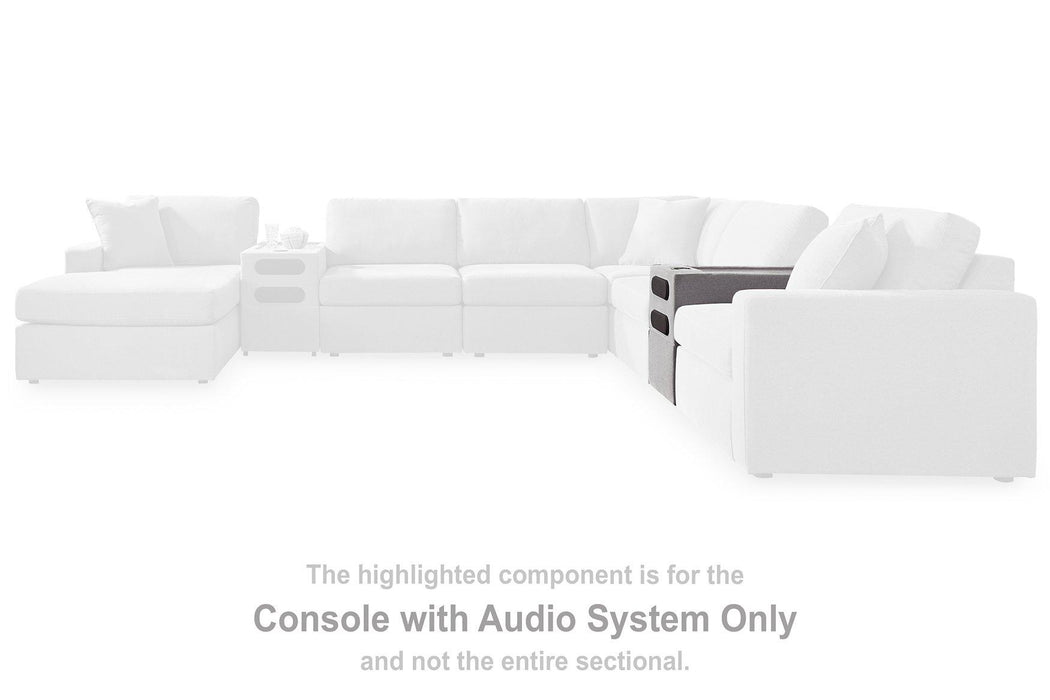 Modmax Balanced Sectional with Audio and Storage Consoles - Bill's Discount Center (Bradenton, FL)