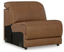 Magic Man Power Reclining Sectional with Console - Bill's Discount Center (Bradenton, FL)