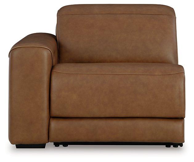 Magic Man Power Reclining Sectional with Console - Bill's Discount Center (Bradenton, FL)