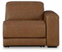 Magic Man Power Reclining Sectional with Console - Bill's Discount Center (Bradenton, FL)