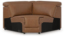 Magic Man Power Reclining Sectional with Console - Bill's Discount Center (Bradenton, FL)
